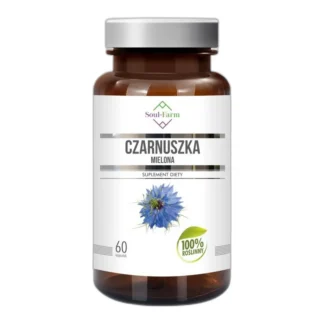 CZARNUSZKA mielona 540 mg / 60 kapsułek PREMIUM — zdjęcie 1