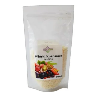 Wiórki kokosowe naturalne bez dodatku chemicznych konserwantów — zdjęcie 1