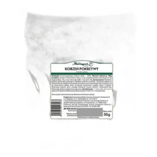 Zielony korzeń pokrzywy w proszku do zastosowań domowych i technicznych — zdjęcie 1