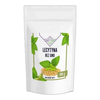 Lecytyna ekstrakt z soji bez GMO 100g Soul-Farm — zdjęcie 1