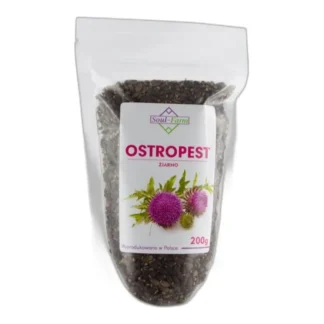 OSTROPEST PLAMISTY ZIARNO WĄTROBA Polska 200g — zdjęcie 1