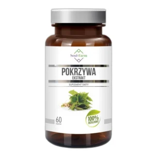 POKRZYWA EKSTRAKT 60 KAPSUŁEK PREMIUM SUPLEMENT — zdjęcie 1
