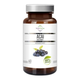 Soul-Farm ACAI EKSTRAKT Z JAGÓD 4:1 500mg 60 kaps — zdjęcie 1