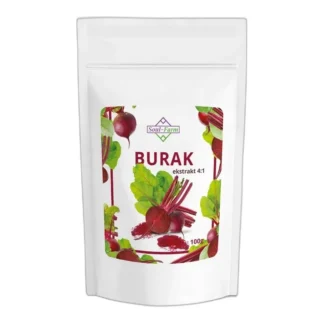 Ekstrakt buraka w formie proszku stężony 4:1, 100 g — zdjęcie 1