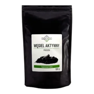 Węgiel aktywowany w proszku, 100 gram — zdjęcie 1