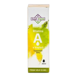 Witamina A w kroplach 30ml Soul-Farm — zdjęcie 1