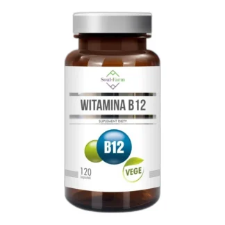 WITAMINA B12 / METYLOKOBALAMINA 120 kaps Soul-Farm — zdjęcie 1