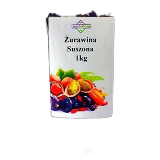 ŻURAWINA SUSZONA, SŁODZONA g Soul Farm 1000 g 1000 — zdjęcie 1